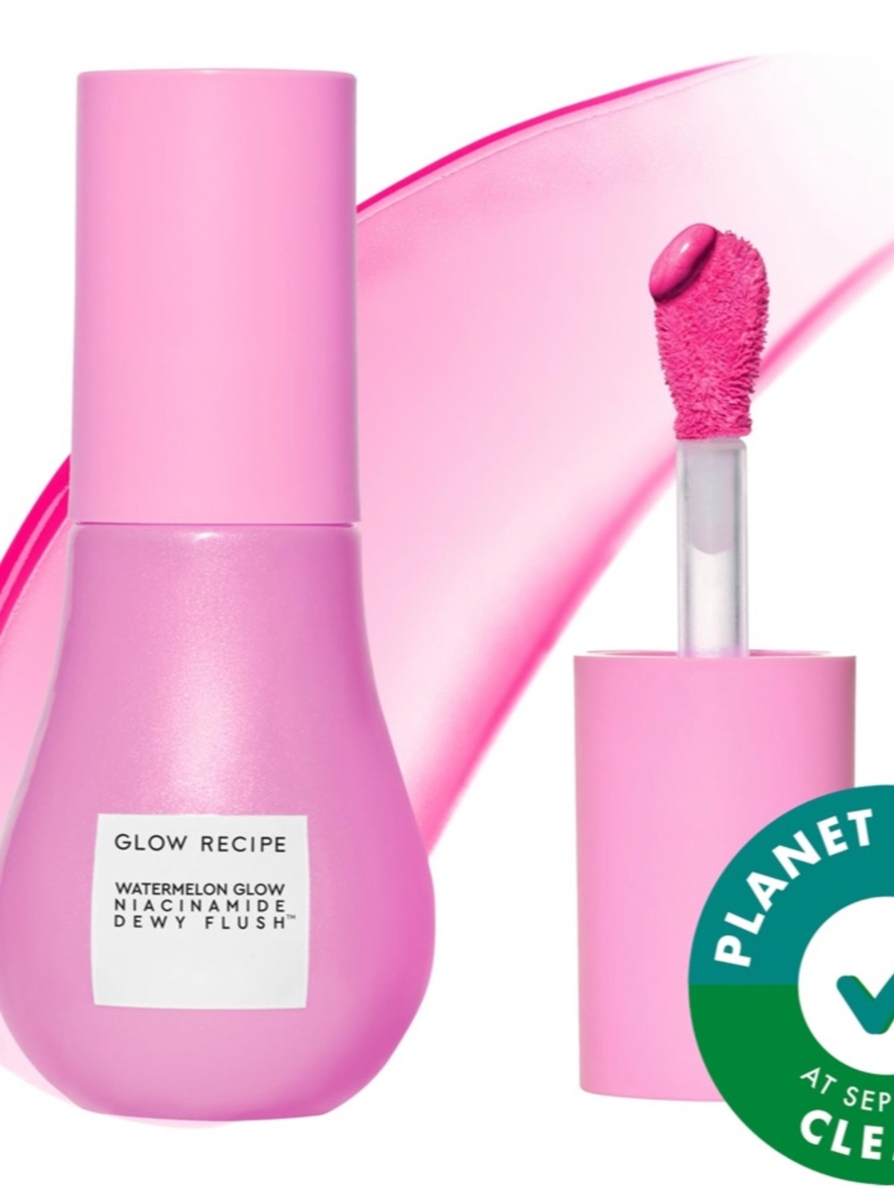 Glow Recipe Dragonfruit Flush Sheer Bright Pink Dewy Blush Tint